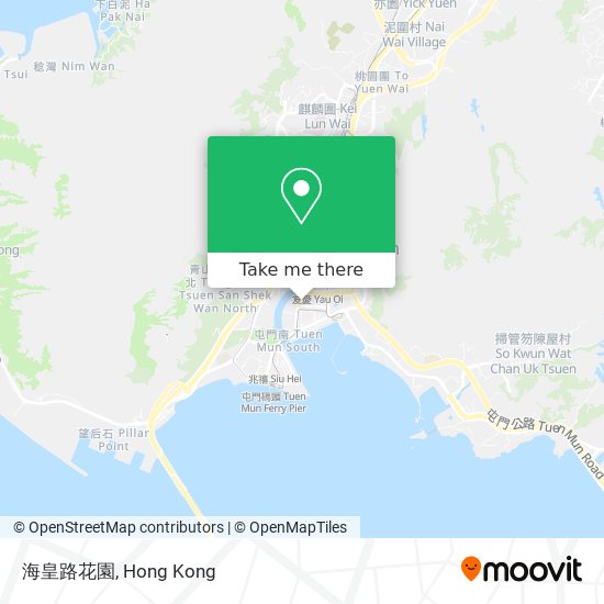 海皇路花園 map