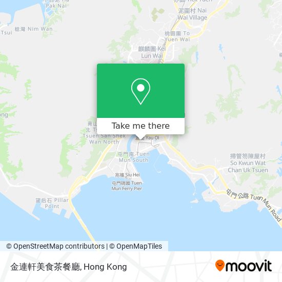 金連軒美食茶餐廳 map