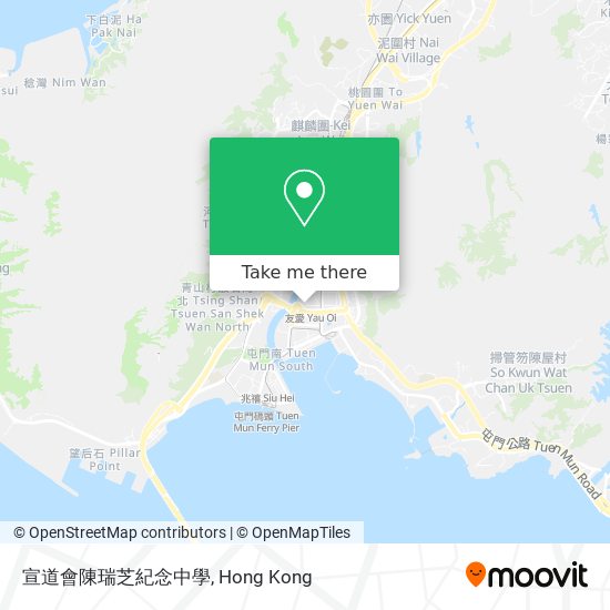 宣道會陳瑞芝紀念中學 map