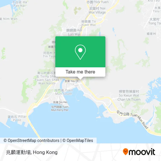 兆麟運動場地圖
