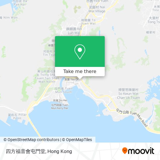四方福音會屯門堂地圖
