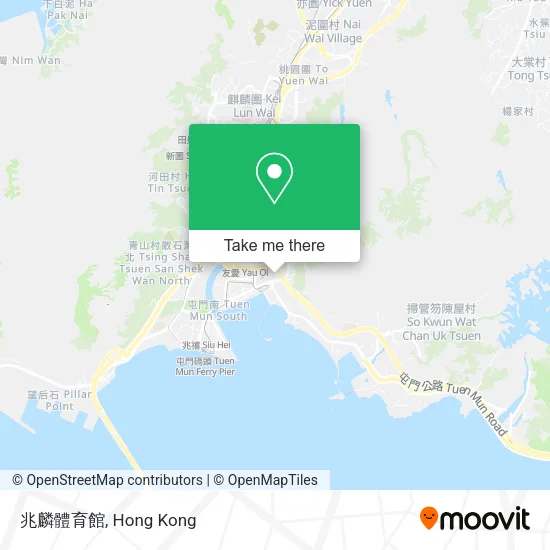 兆麟體育館地圖