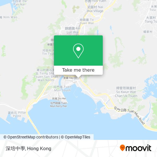 深培中學 map