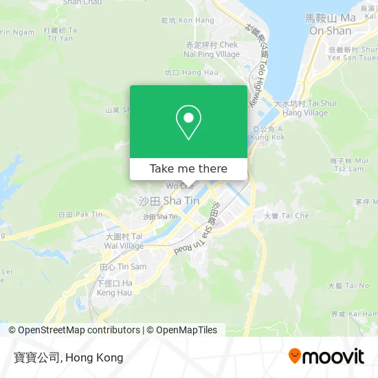 寶寶公司 map
