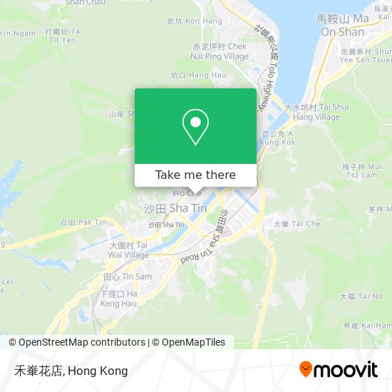 禾輋花店 map
