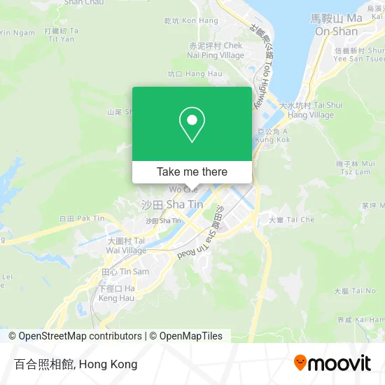百合照相館 map
