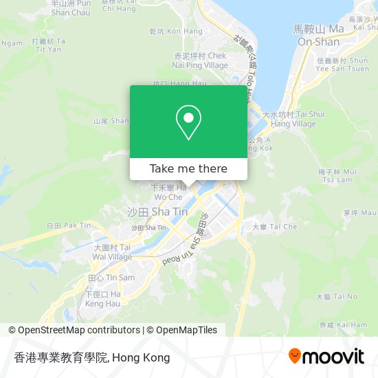 香港專業教育學院 map