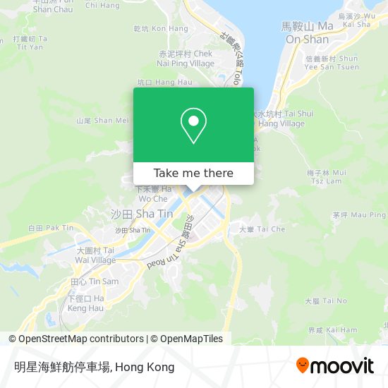 明星海鮮舫停車場 map