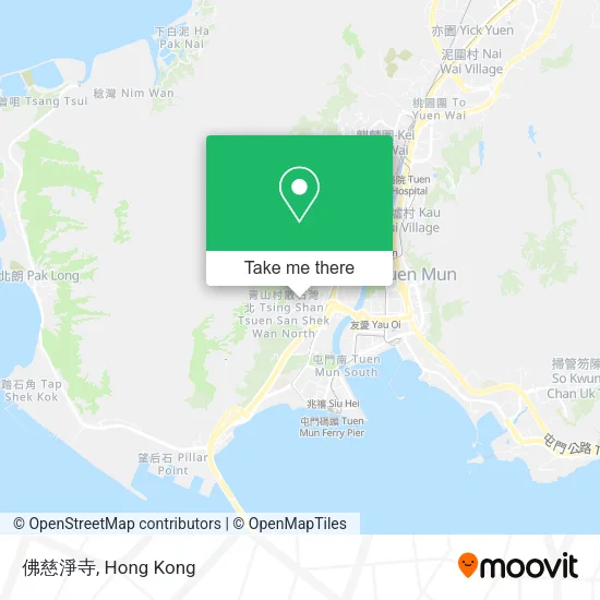 佛慈淨寺 map