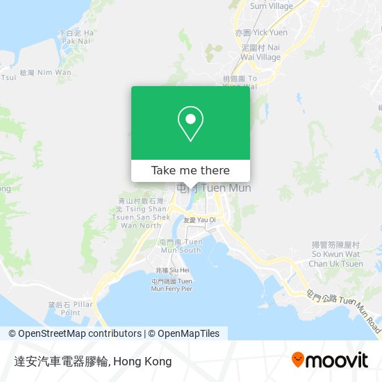 達安汽車電器膠輪 map