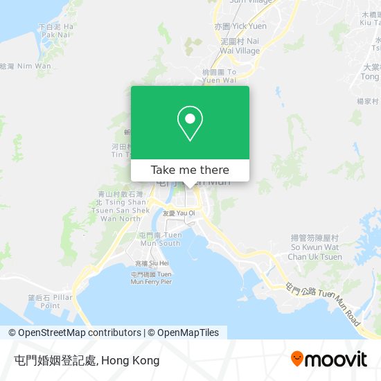 屯門婚姻登記處 map