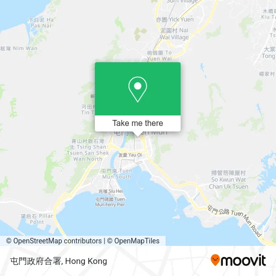 屯門政府合署 map