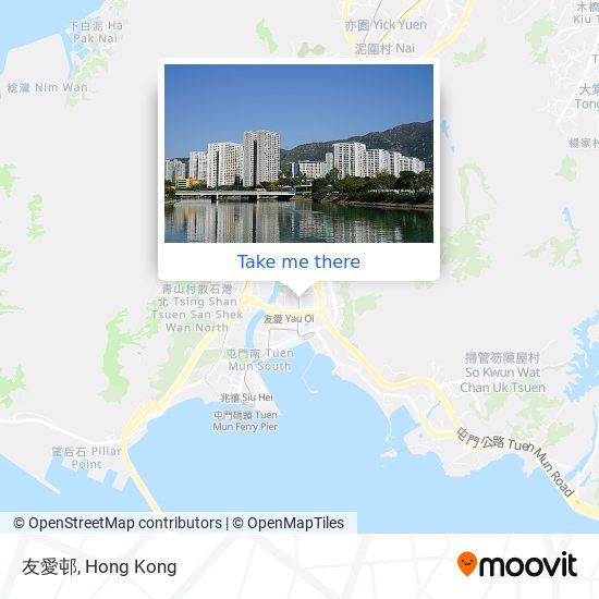 友愛邨地圖