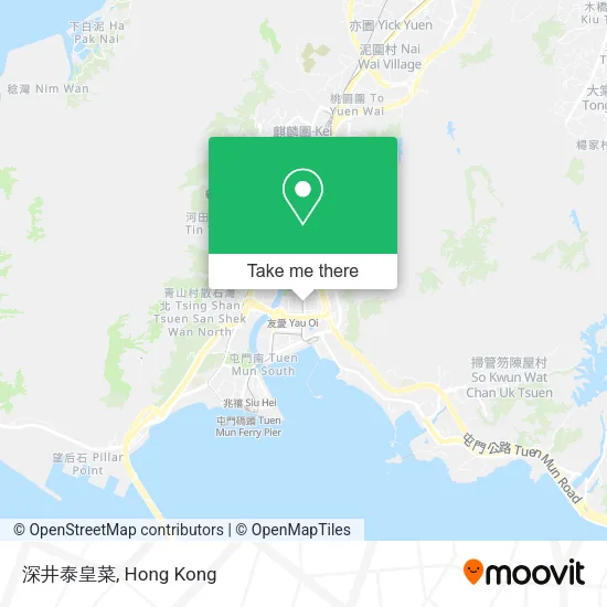 深井泰皇菜地圖