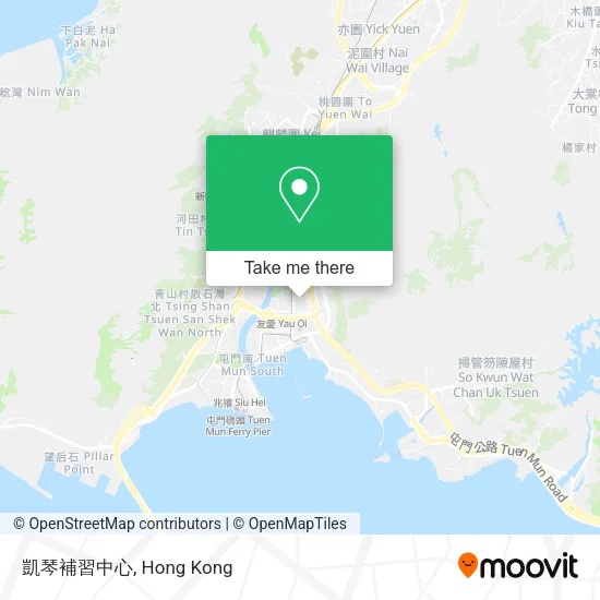 凱琴補習中心地圖
