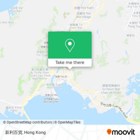 新利百貨 map