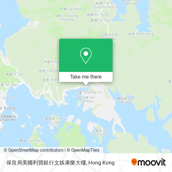 保良局美國利寶銀行文娛康樂大樓地圖