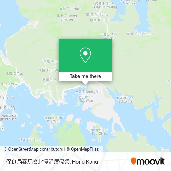 保良局賽馬會北潭涌度假營地圖