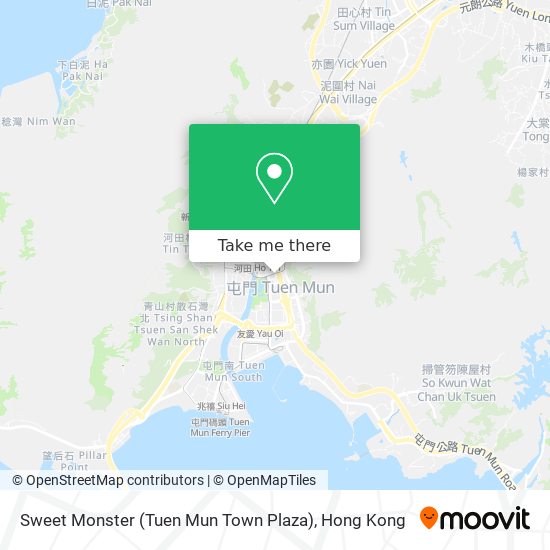 Sweet Monster (Tuen Mun Town Plaza) map