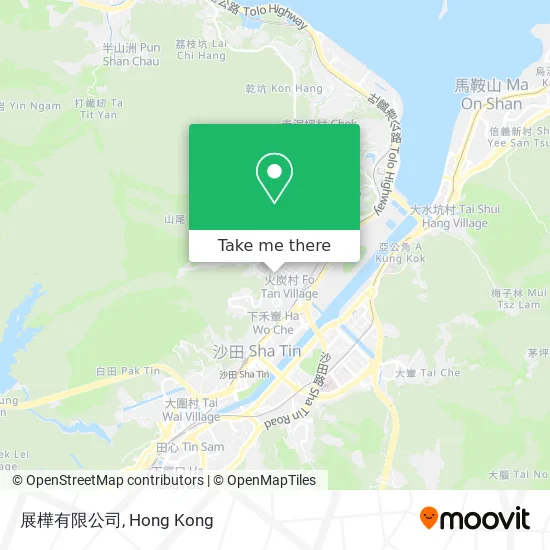 展樺有限公司地圖