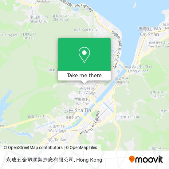 永成五金塑膠製造廠有限公司 map