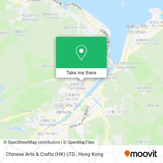 Chinese Arts & Crafts (HK) LTD. map