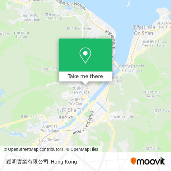 穎明實業有限公司 map