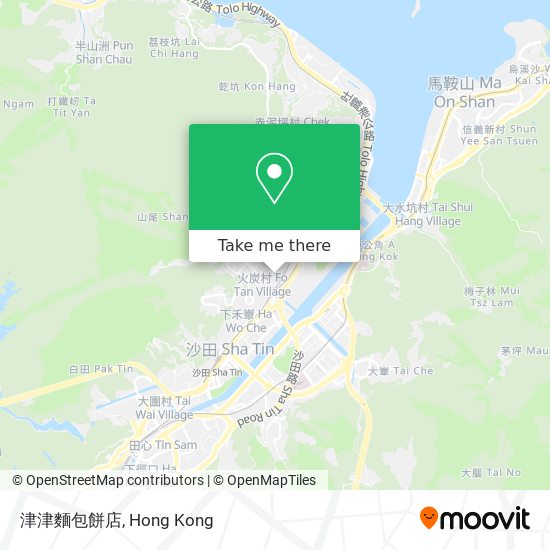 津津麵包餅店 map