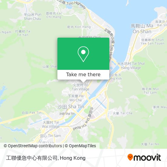 工聯優急中心有限公司 map