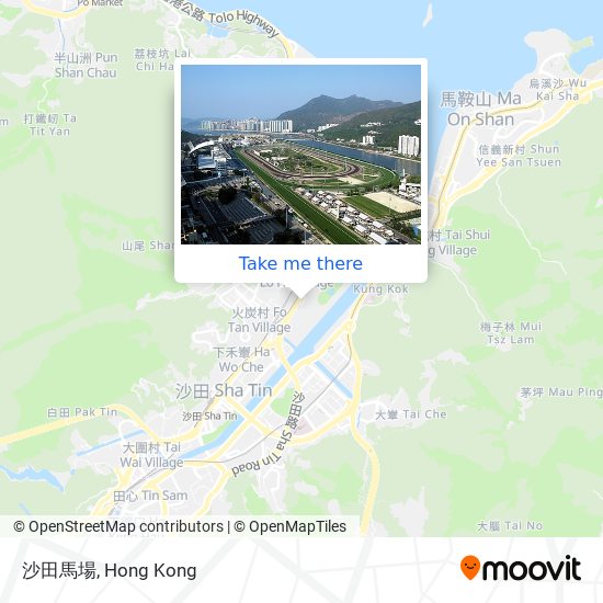 沙田馬場 map