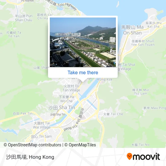 沙田馬場 map