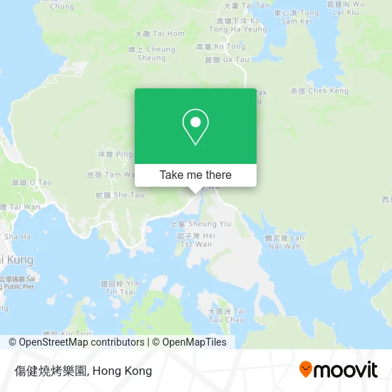 傷健燒烤樂園地圖