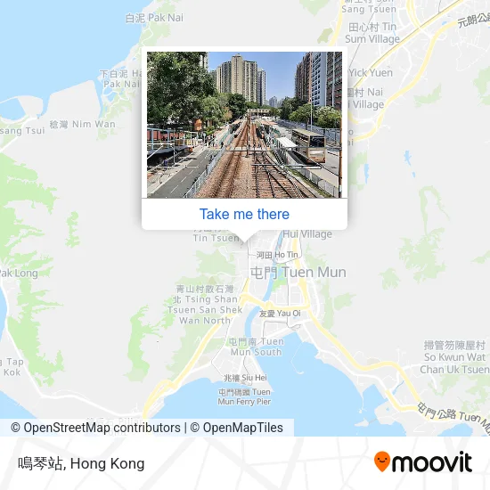鳴琴站 map