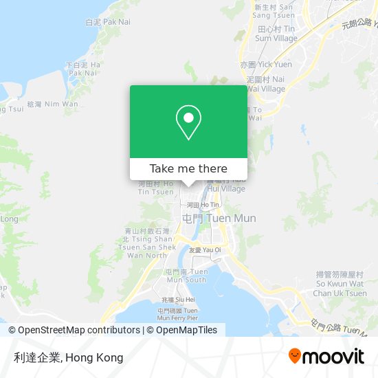 利達企業 map