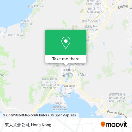 東太貨倉公司 map
