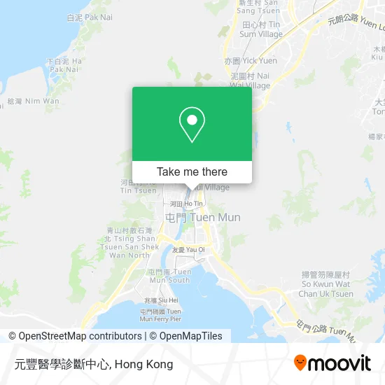 元豐醫學診斷中心 map
