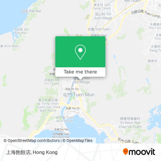 上海飽餃店地圖