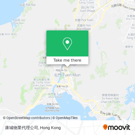 康城物業代理公司 map