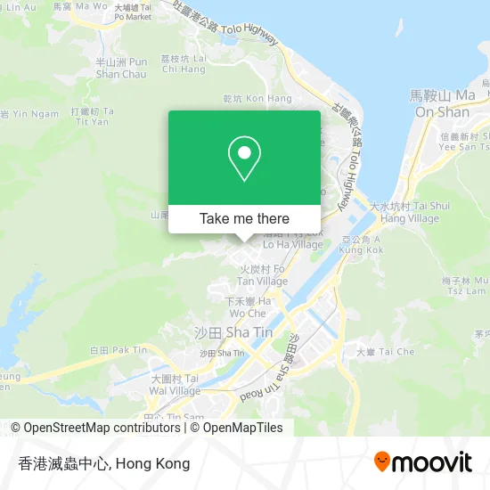 香港滅蟲中心 map