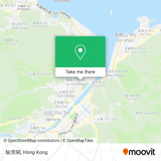 駿景閣 map