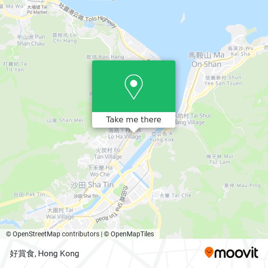 好賞食 map