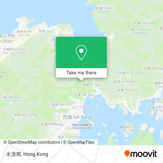 水浪窩地圖