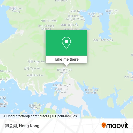 鯽魚湖地圖