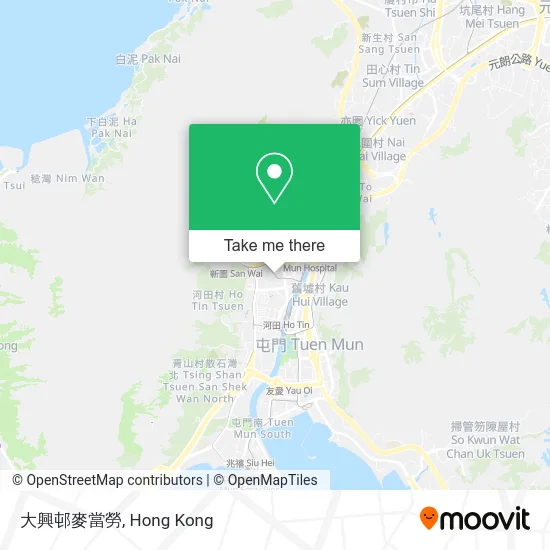 大興邨麥當勞 map