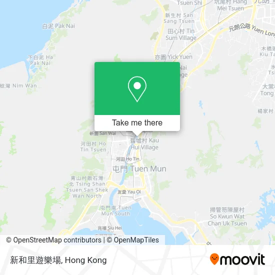 新和里遊樂場 map