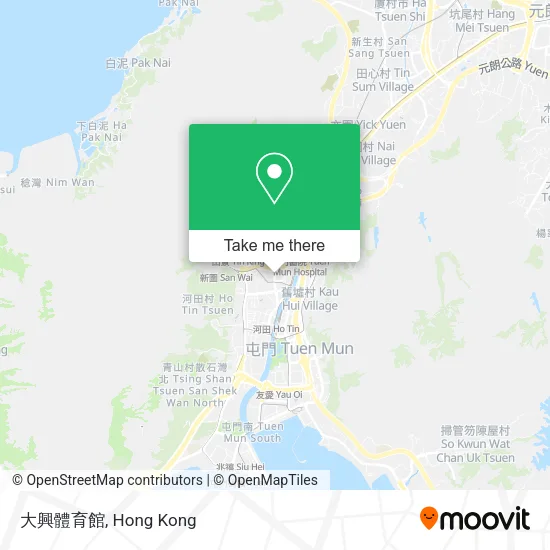 大興體育館 map