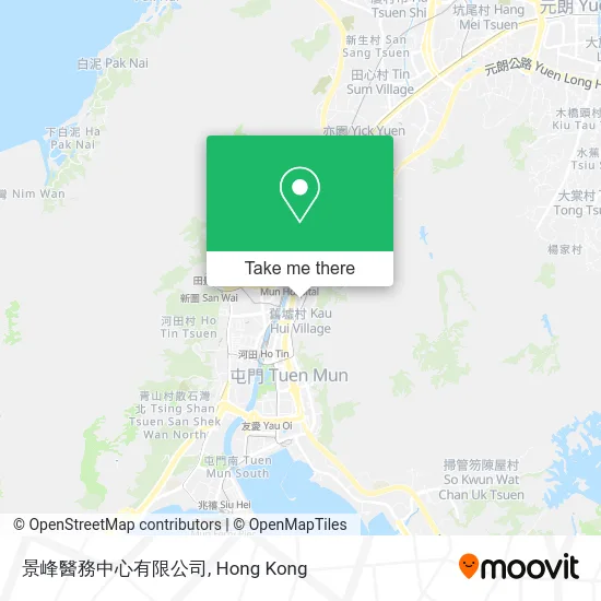 景峰醫務中心有限公司 map
