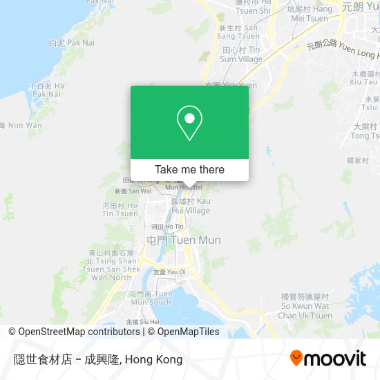 隱世食材店 ｰ 成興隆 map