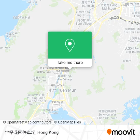 怡樂花園停車場地圖
