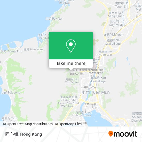 同心麵地圖